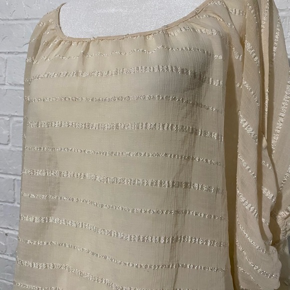 Forever 21 Y2K Cold Shoulder Sheer Top - Picture 5 of 7